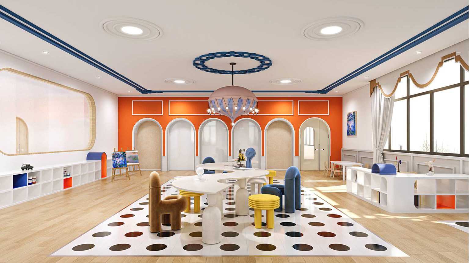 幼兒園裝修設(shè)計案例1