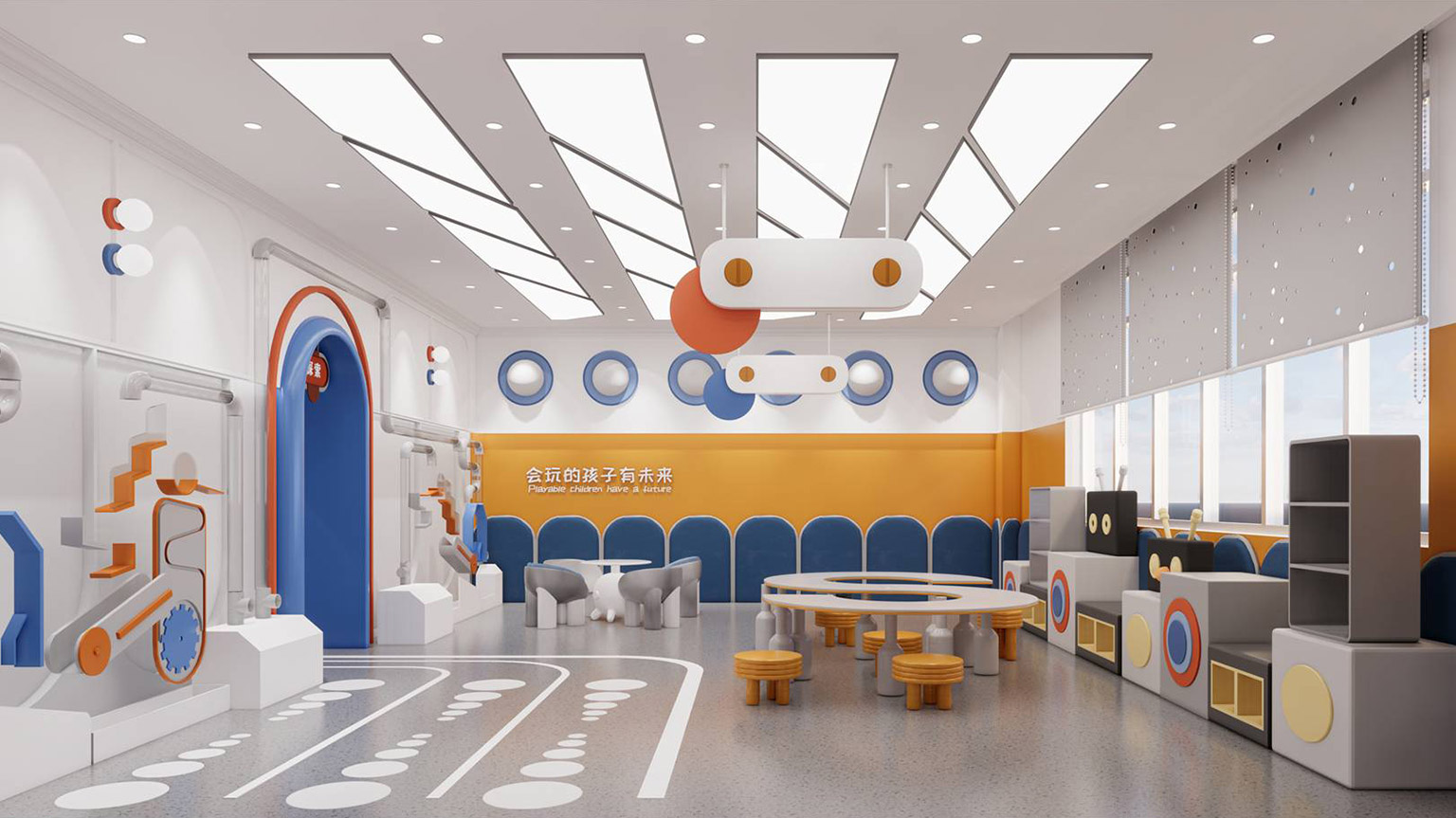幼兒園裝修設(shè)計案例5
