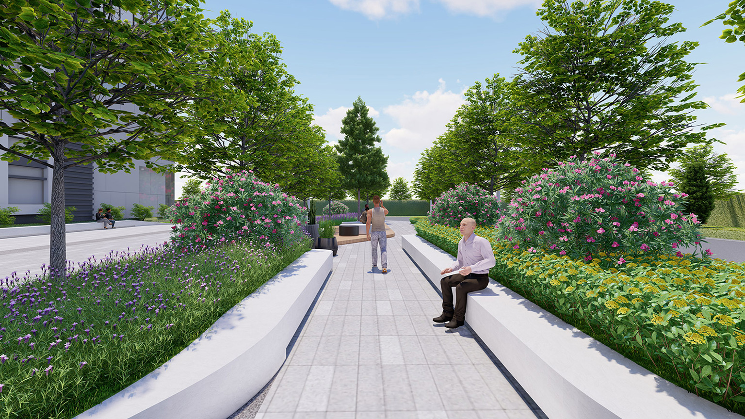 產業園區園林景觀設計案例4