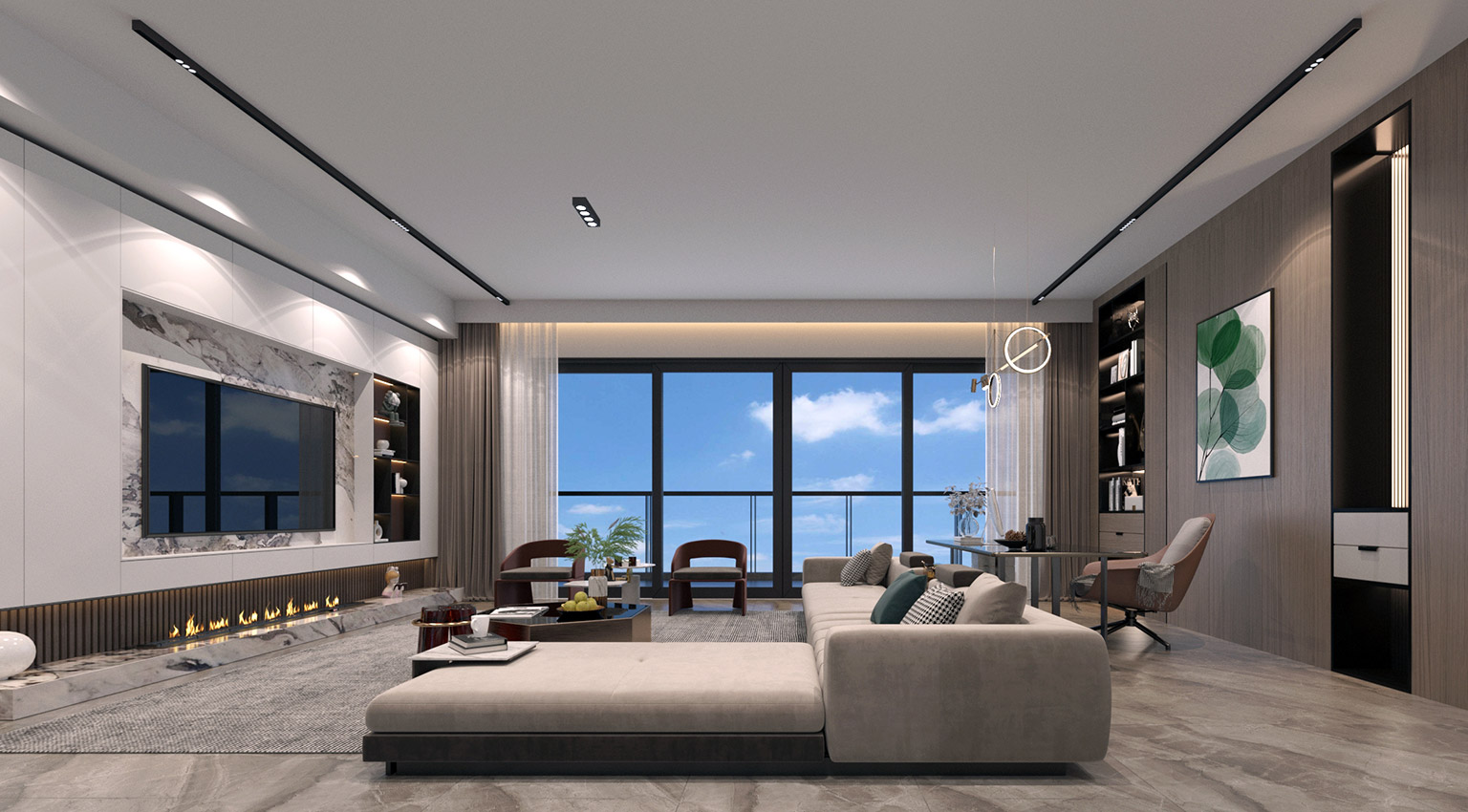 住宅小區(qū)室內裝修設計案例1