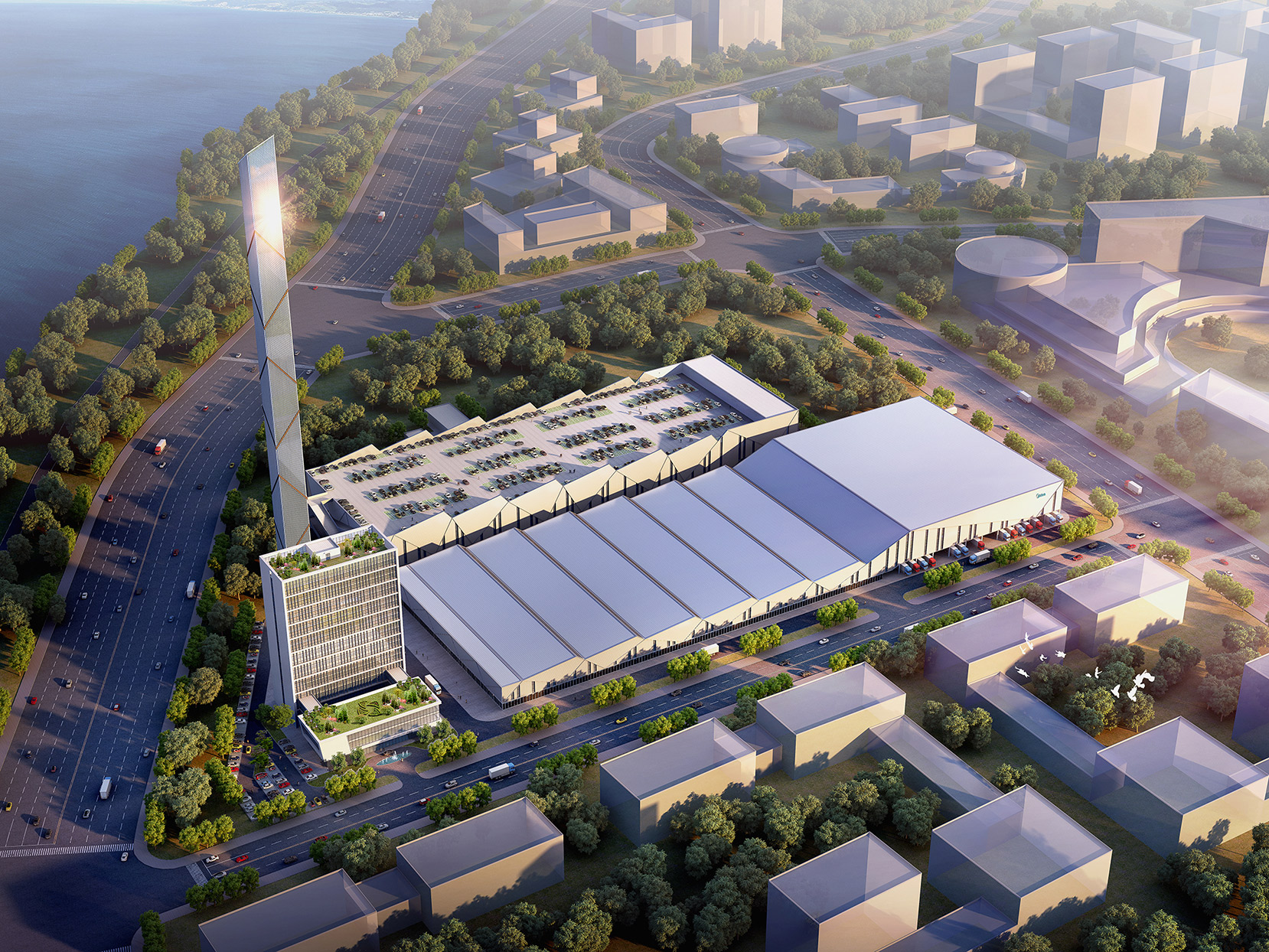 電梯廠廠房設(shè)計(jì)案例1