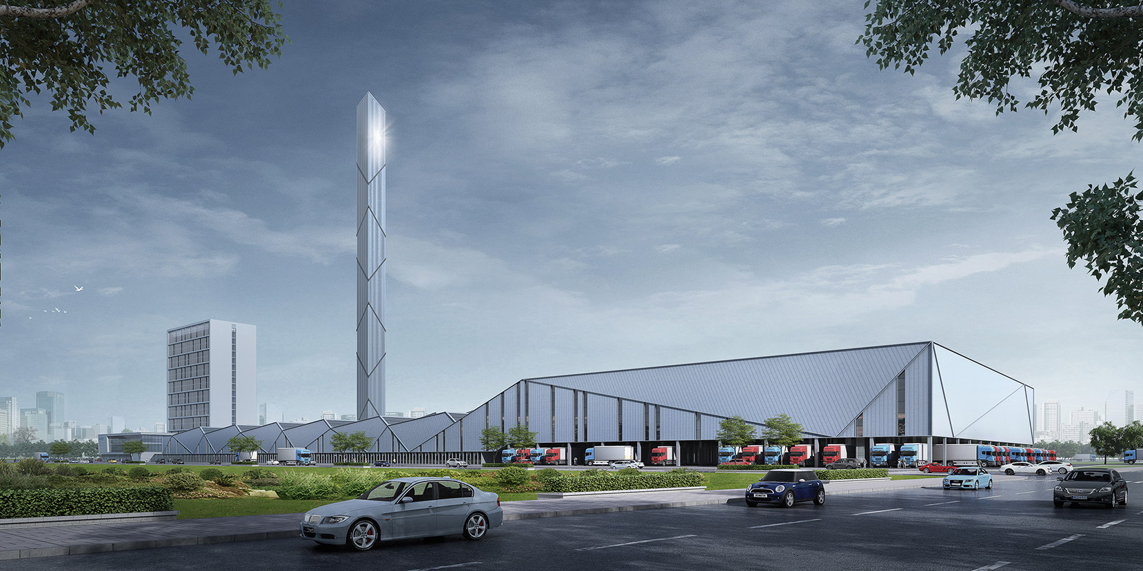 電梯廠廠房設(shè)計(jì)案例2