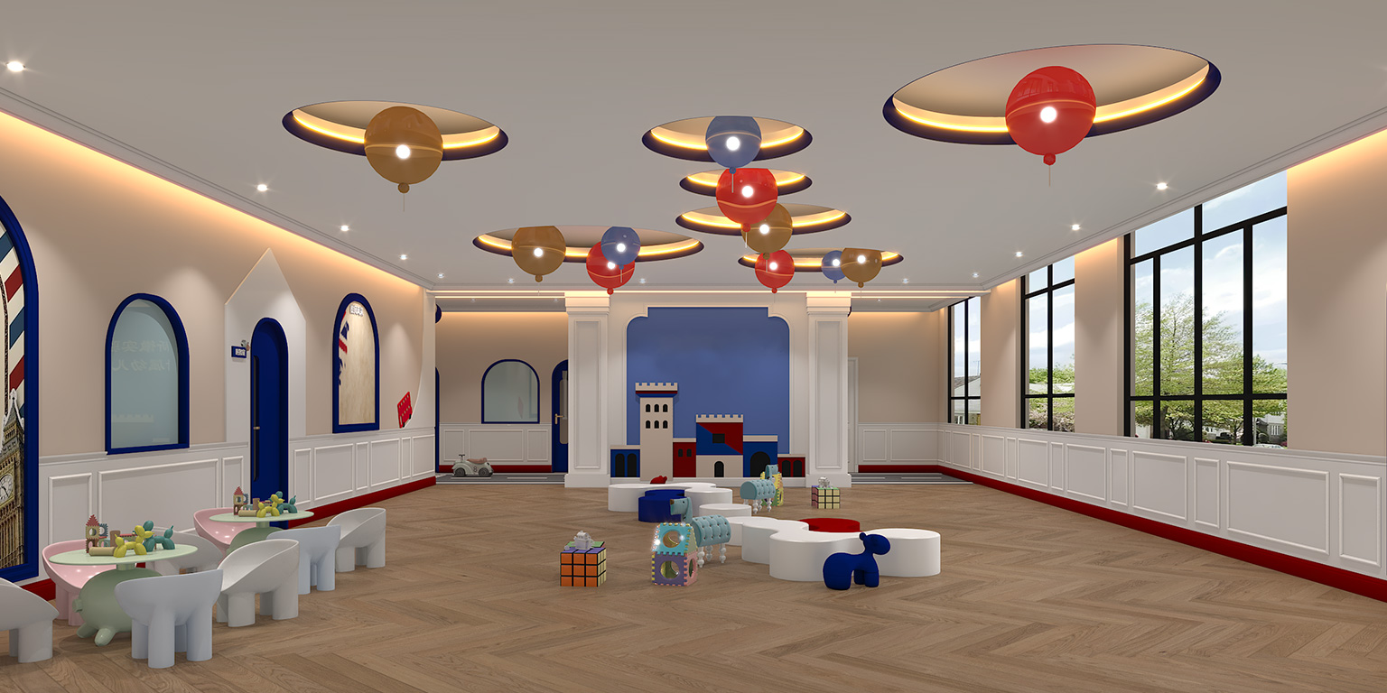 幼兒園室內(nèi)裝修設(shè)計(jì)案例1