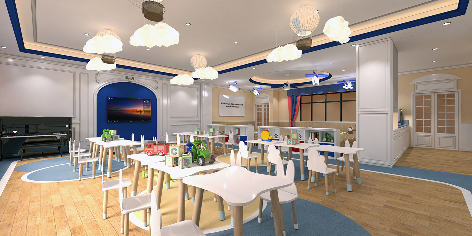幼兒園室內(nèi)裝修設(shè)計(jì)案例_課室
