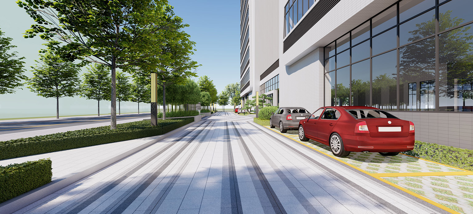 科技園景觀設計案例3