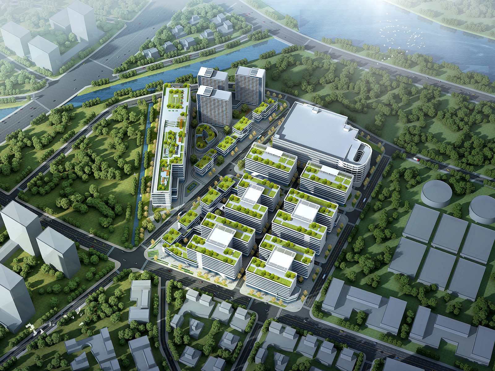 綠色建筑技術在現代產業園中的應用